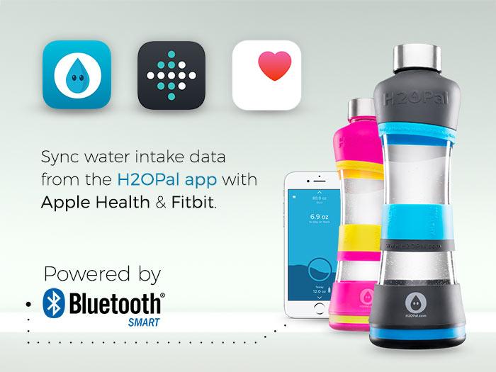 H2OPal Smart Water Bottle Hydration Tracker